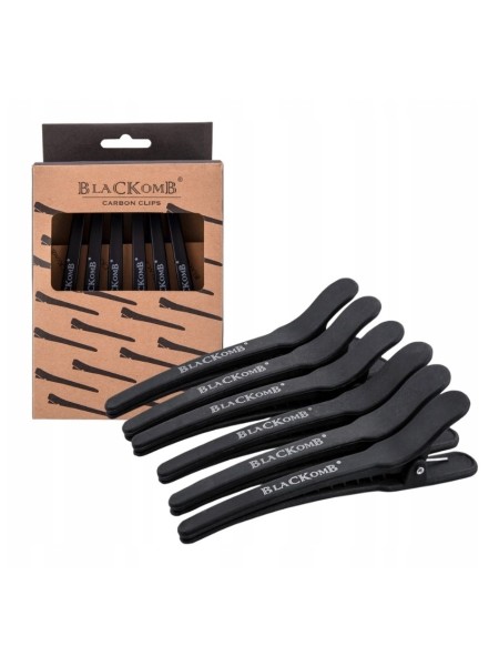 KLIPSY FRYZJERSKIE KARBONOWE 6SZTUK CK35859  BLACKOMB