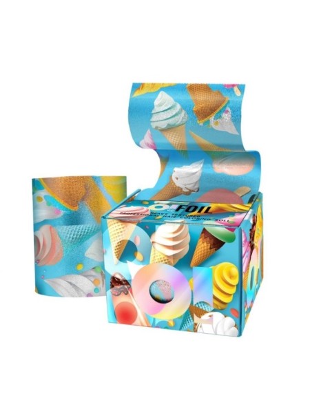 FOLIA FRYZJERSKA RYFLOWANA O TOOLS ICE CREAM...