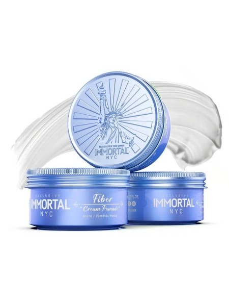 IMMORTAL NEW WOSK POMADA NYC HAIR FIBER CREAM POMADE NIEBIESKA 150ML