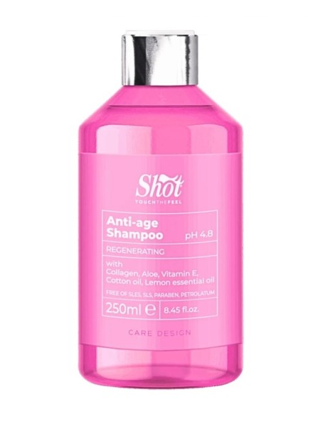 SZAMPON REGENERUJĄCY ANTI-AGE NEW 250ML DESIGN CARE SHOT 2