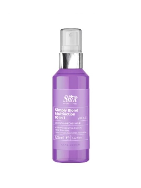 ODŻYWKA SIMPLY BLOND 10W1 NEW GENERATION 125ML DESIGN CARE SHOT