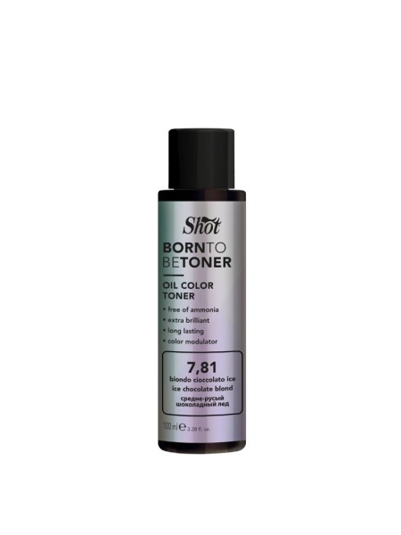 TONER OIL COLOR 7,81 BORN TO BE SHOT 100ML