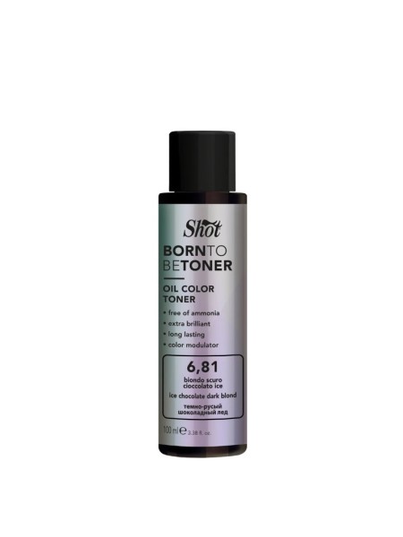 TONER OIL COLOR 6,81 BORN TO BE SHOT 100ML