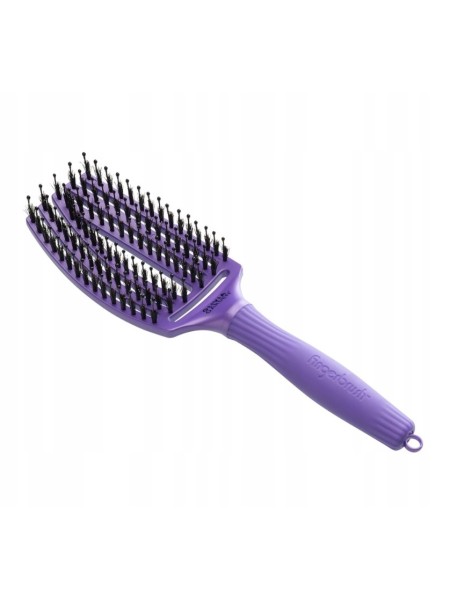 SZCZOTKA FINGERBRUSH boar&nylon MEDIUM NEPTUN INDIGO OLIVIA GARDEN