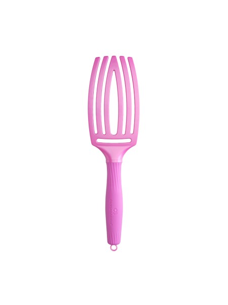 SZCZOTKA FINGERBRUSH boar&nylon MEDIUM VENUS PINK OLIVIA GARDEN