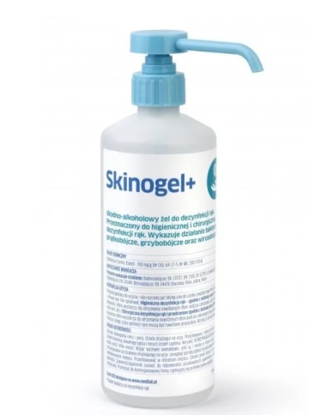 SKINOGEL+ ŻEL DO DEZYNFEKCJI RĄK 500ML