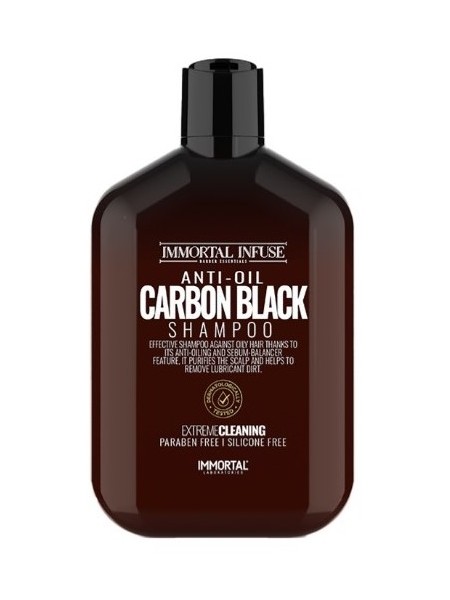 IMMORTAL INFUSE SZAMPON CARBON BLACK 500ML
