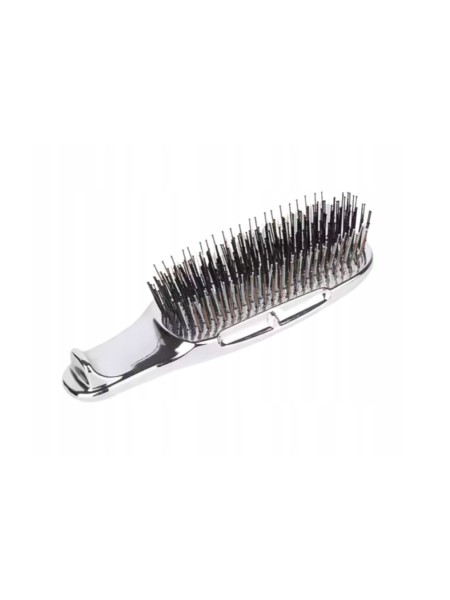SZCZOTKA DO WŁOSÓW SREBRNA AURA BRUSH DS381 BLACKOMB