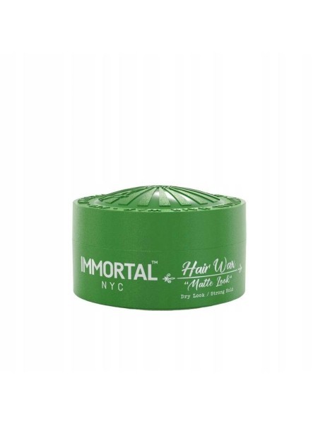 IMMORTAL NYC HAIR WAX MATTE LOOK ZIELONY 150ML