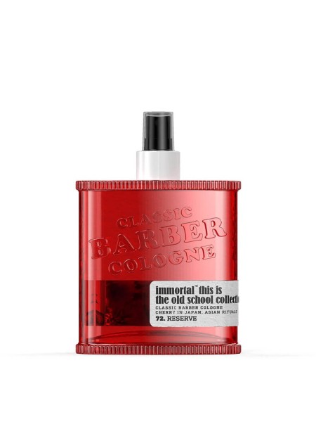 IMMORTAL RESERVE BARBER OLD SCHOOL COLOGNE 72. 150ML...