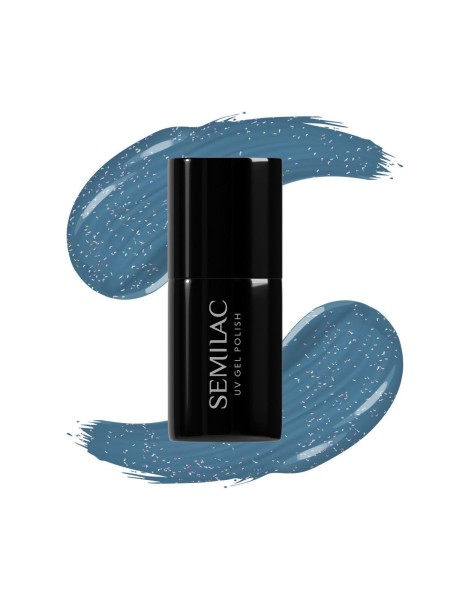LAKIER HYBRYDOWY SEA BLUE SHIMMER 324 SEMILAC