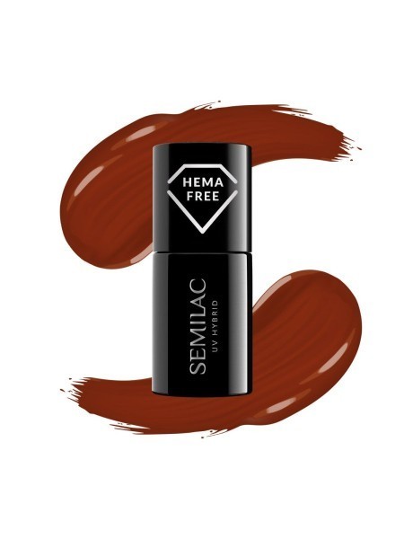 LAKIER HYBRYDOWY RED HOT BEACH 7ML SEMILAC 418