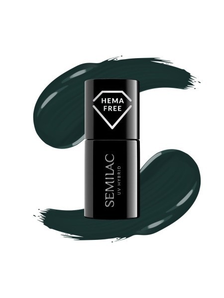 LAKIER HYBRYDOWY DEEP FOREST GREEN 7ML SEMILAC 422