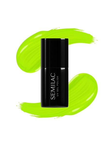 LAKIER HYBRYDOWY 564 NEON LIME 7ML SEMILAC