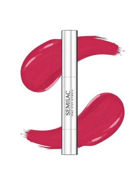 LAKIER HYBRYDOWY MARKER ONE STEP S680 MAGENTA 3ML SEMILAC