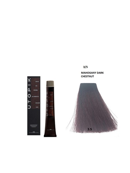FARBA UTOPIK 3/5 MAHONIOWY CIEMNY KASZTAN 60ml...