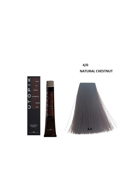 FARBA UTOPIK 4/0 NATURALNY KASZTAN 60ml HIPERTIN