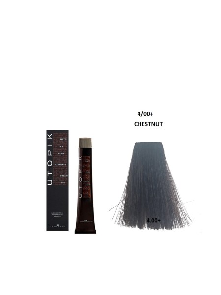 FARBA UTOPIK 4/00+ KASZTAN 60ml HIPERTIN 2