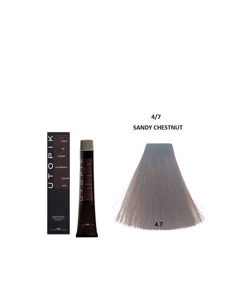 FARBA UTOPIK 4/7 PIASKOWY KASZTAN 60ml HIPERTIN 2