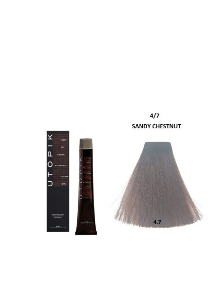 FARBA UTOPIK 4/7 PIASKOWY KASZTAN 60ml HIPERTIN