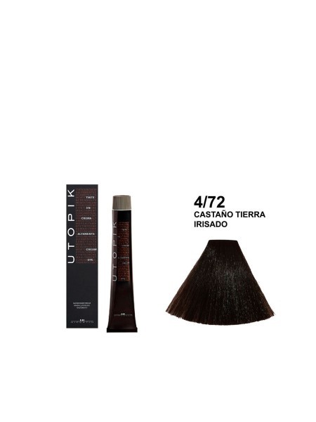 FARBA UTOPIK 4/72 IRYSOWY PIASKOWY KASZTAN 60ml...