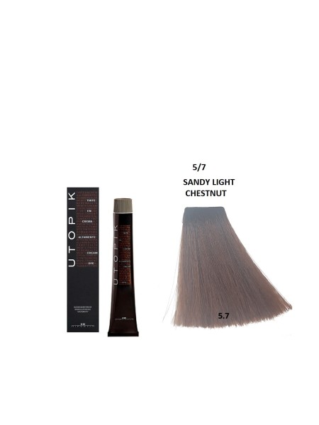 FARBA UTOPIK 5/7 PIASKOWY JASNY KASZTAN 60ml HIPERTIN 2