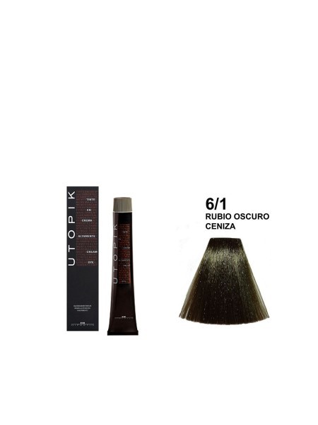 FARBA UTOPIK 6/1 POPIELATY CIEMNY BLOND 60ml...