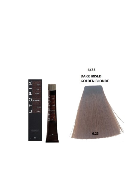 FARBA UTOPIK 6/23 CIEMNY IRYSOWY ZŁOTY BLOND 60ml HIPERTIN 2