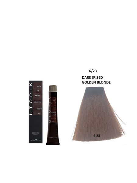 FARBA UTOPIK 6/23 CIEMNY IRYSOWY ZŁOTY BLOND 60ml HIPERTIN