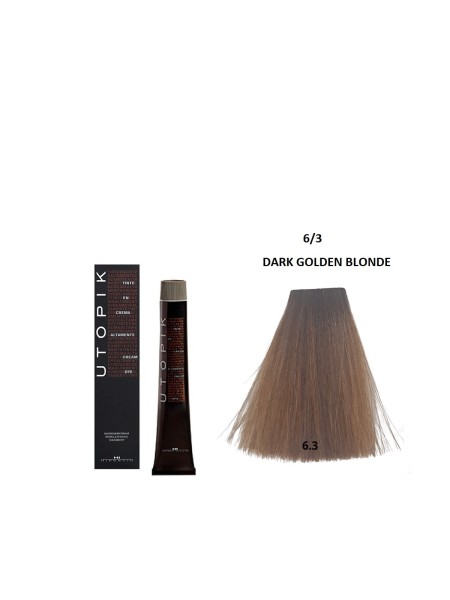 FARBA UTOPIK 6/3 CIEMNOZŁOTY BLOND 60ml HIPERTIN 2