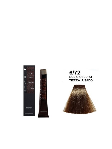 FARBA UTOPIK 6/72 IRYSOWY PIASKOWY CIEMNY BLOND 60ml HIPERTIN