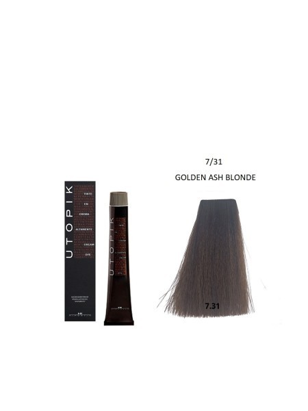 FARBA UTOPIK 7/31 ZŁOTY POPIELATY BLOND 60ml HIPERTIN