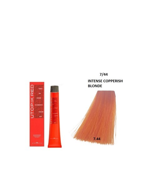 FARBA UTOPIK 7/44 INTENSYWNIE MIEDZIANY BLOND...