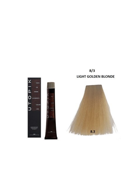 FARBA UTOPIK 8/3 JASNOZŁOTY BLOND 60ml HIPERTIN