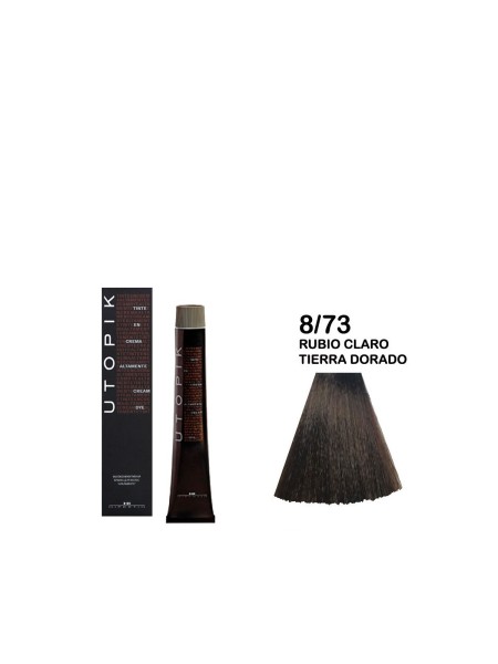 FARBA UTOPIK 8/73 ZŁOTY PIASKOWY JASNY BLOND 60ml HIPERTIN 2