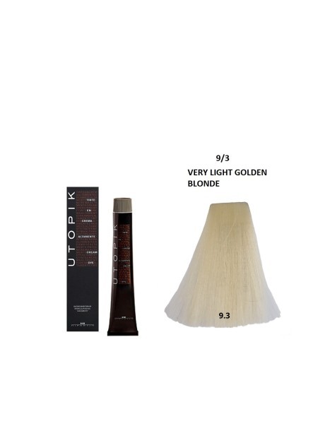 FARBA UTOPIK 9/3 BARDZO JASNY ZŁOTY BLOND 60ml...