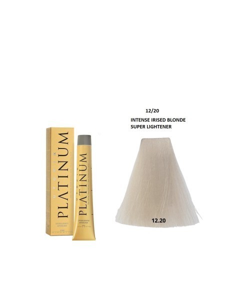 FARBA UTOPIK PLATINIUM 12/20 INTENSYWNY IRYSOWY BLOND SUPER ROZJAŚNIAJĄCY Z HIPLEX 60ML HIPERTIN