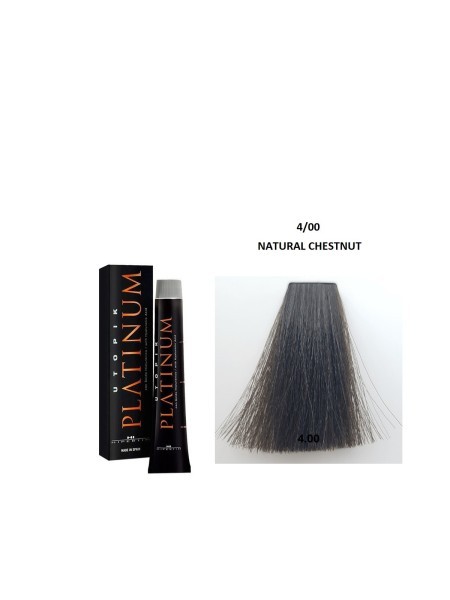 FARBA UTOPIK PLATINUM 4/00 NATURALNY KASZTAN Z...