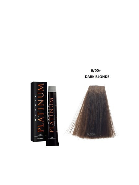 FARBA UTOPIK PLATINIUM 6/00+CIEMNY BLOND Z HIPLEX 60ML HIPERTIN
