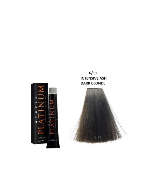 FARBA UTOPIK PLATINIUM 6/11 INTENSYWNY POPIELATY CIEMNY... 2