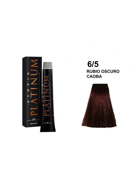 FARBA UTOPIK PLATINUM 6/5 CIEMNY BLOND MAHONIOWY Z HIPLEX... 2