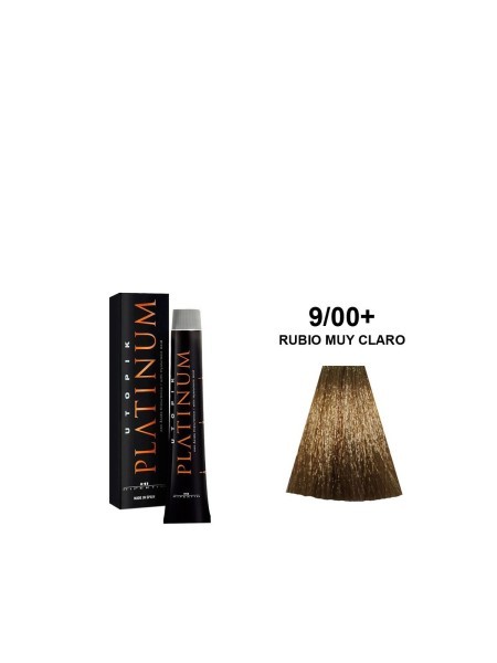 FARBA UTOPIK PLATINUM 9/00+BARDZO JASNY BLOND Z...