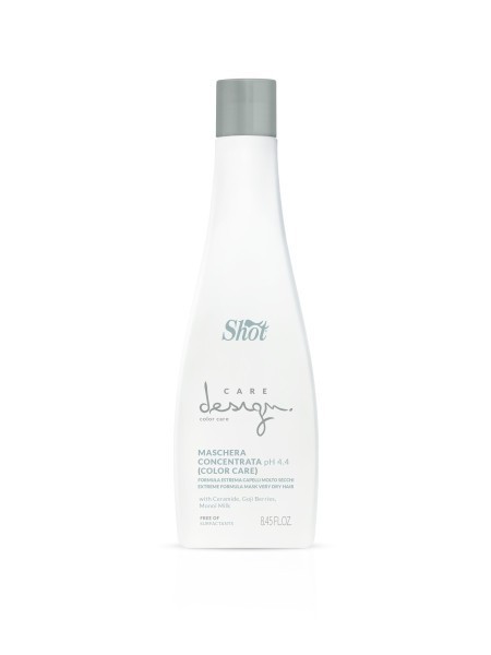 MASKA SKONCENTROWANA  4,4 ph CHRONIĄCA KOLOR COLOR CARE 250ML DESIGN CARE SHOT