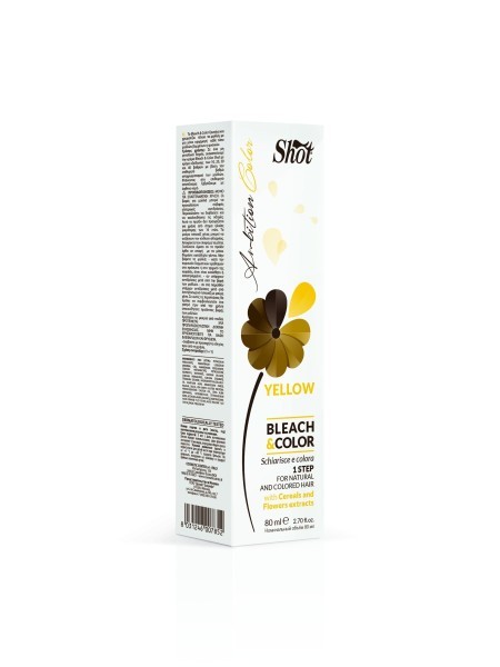 B&C YELLOW ŻÓŁTY FARBA 80ML SHOT