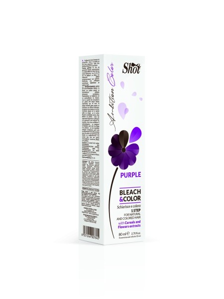 B&C PURPLE FIOLETOWY FARBA 80ML SHOT