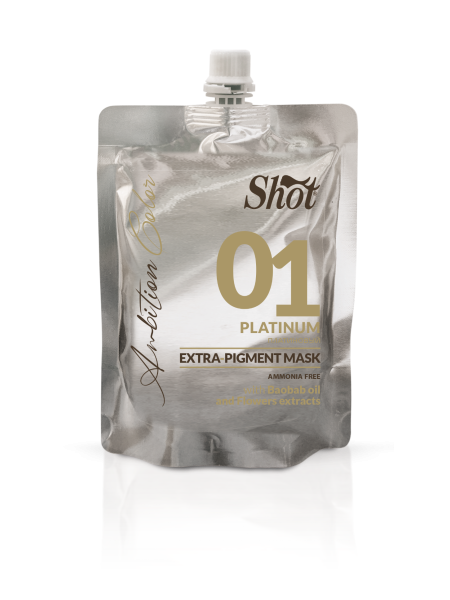 MASKA KOLORYZUJĄCA 01 PLATYNOWA 200ML ATECH...