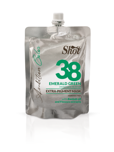 MASKA KOLORYZUJĄCA 38 EMERALD GREEN 200ML ATECH EXTRA...