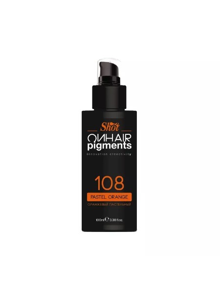 PIGMENT ON HAIR 108 PASTEL 100ML POMARAŃCZOWY SHOT