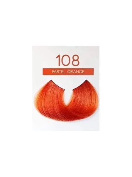 PIGMENT ON HAIR 108 PASTEL 100ML POMARAŃCZOWY SHOT 2