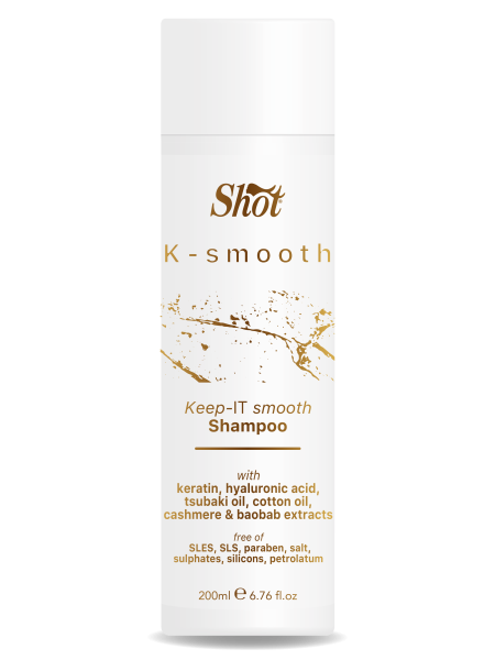 SZAMPON KEEP-IT SMOOTH SHAMPOO K-SMOOTH SHOT 200ML